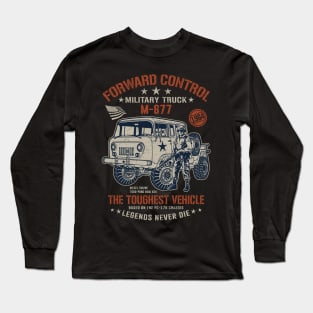 Forward Control FC-M677 Military Truck Long Sleeve T-Shirt